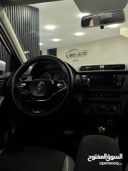 سكودا فابيا بنزين اتماتيك ترخيص 2021