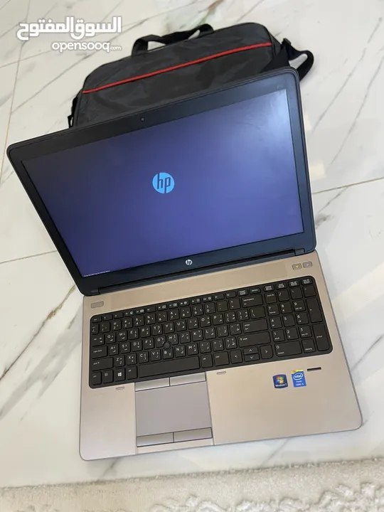 لابتوب HP فكك كراتين بحالة لجديد و الصور لواقع الجهاز بسعر 155