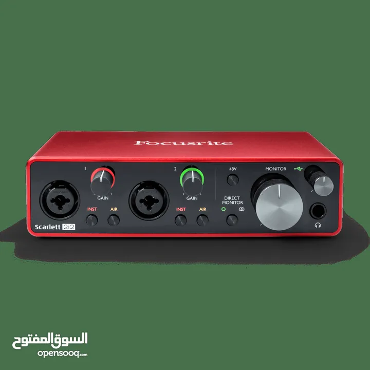 audio interface Focasrite 2i2 3rd gen original