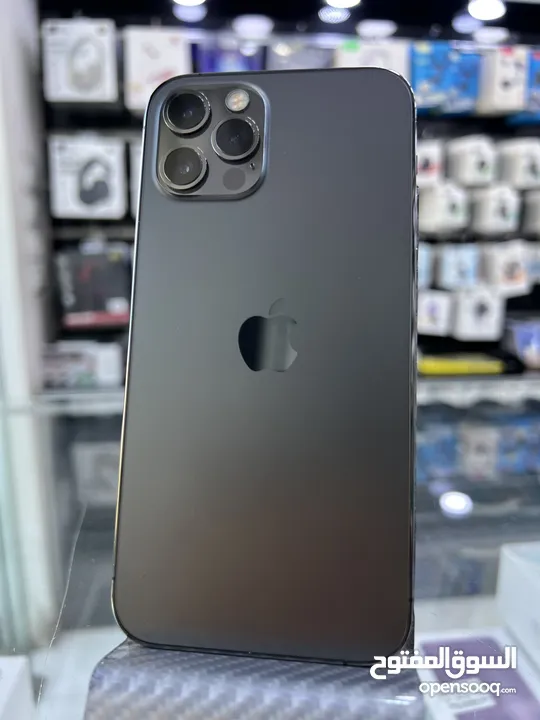 Used iPhone 12 Pro 256 GB ايفون 12 برو  256 جيجابايت غير مفتوح او مصلح ابدا  بطارية اصلية مش مرفوعة