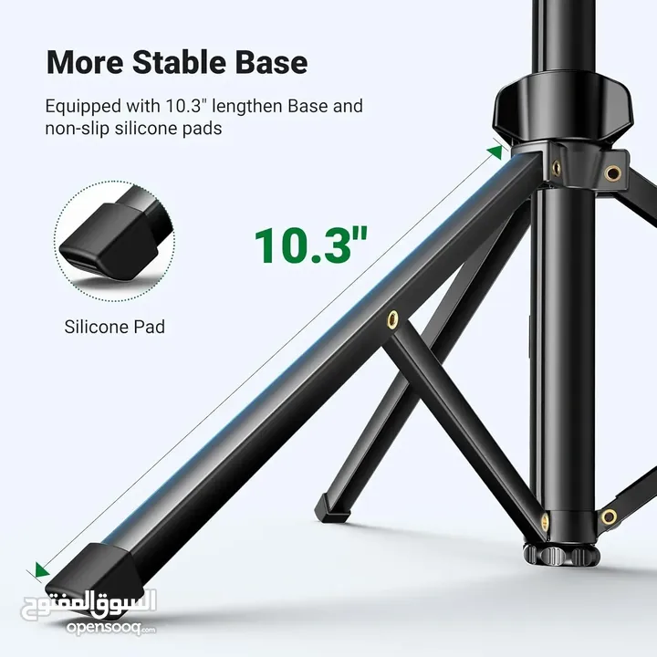 UGREEN Selfie Stick Tripod with Bluetooth Remote – حامل سيلفي وترايبود بجهاز تحكم بلوتوث