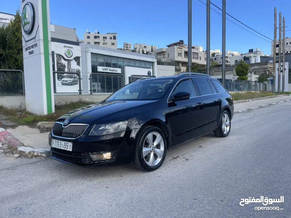 skoda اكتافيا 2014جير عادي