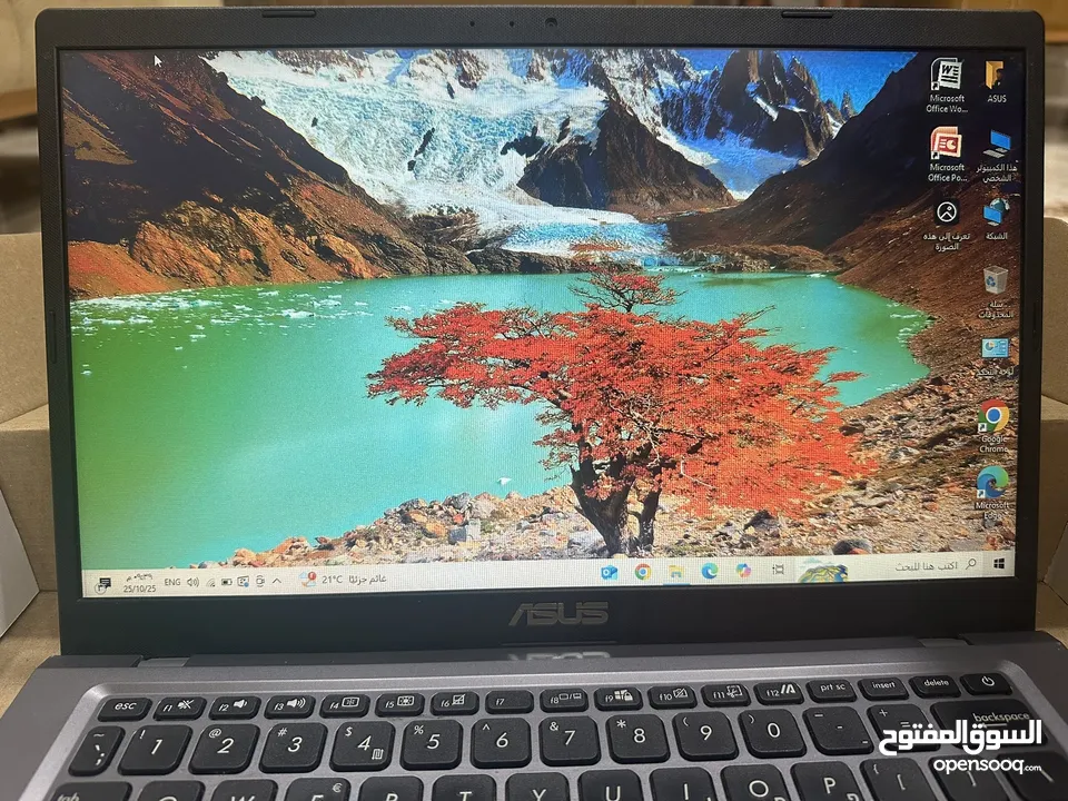 لابتوب asus للبيع i5 جيل عاشر سعرر حررق شبه جديد