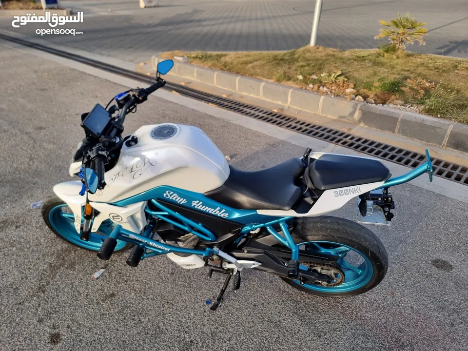 دراجه اقساط للبيع cfmoto 300nk