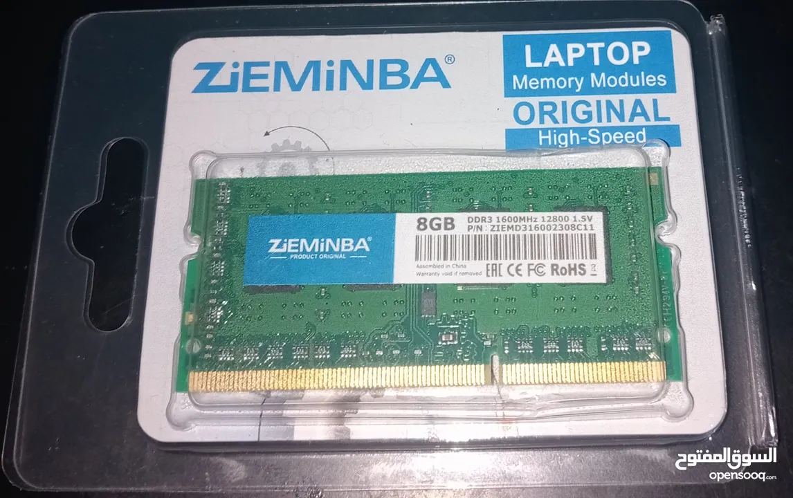 RAM 8GB 1600MHz 12800