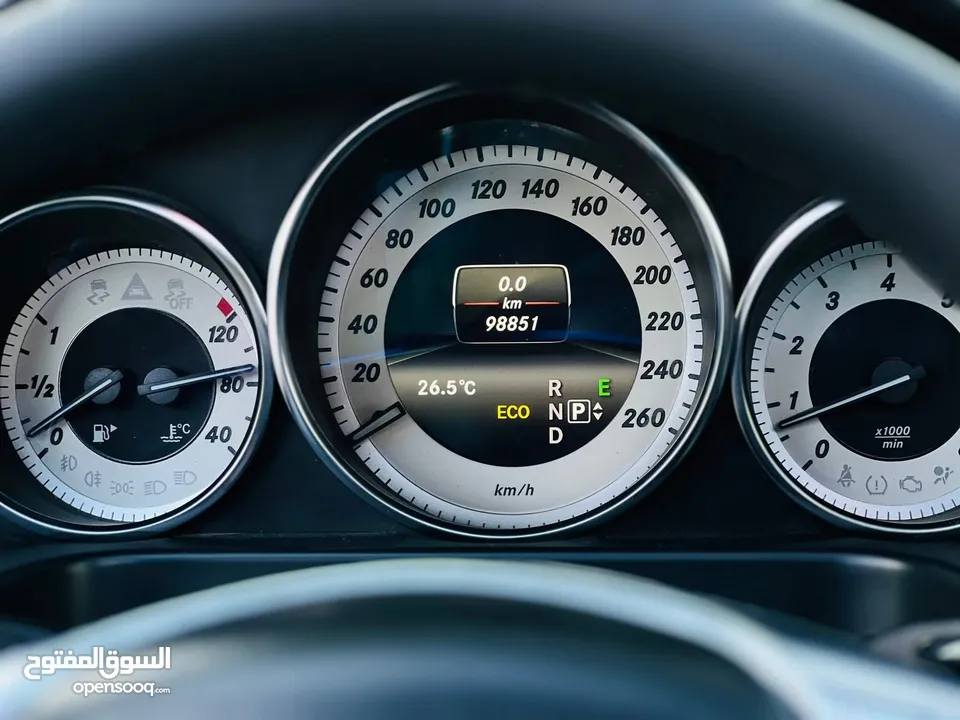 مرسيدس E200 موديل 2014 AMG فل كامل اعلى صنف فحص كامل 7 جيد السياره بحالة الوكالة