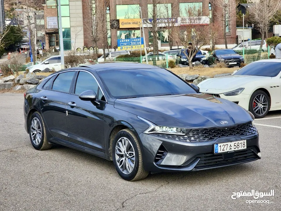 KIA K5 Hybrid 2021 بانوراما فل عداد قليل كارسير شخصي عداد اصلي