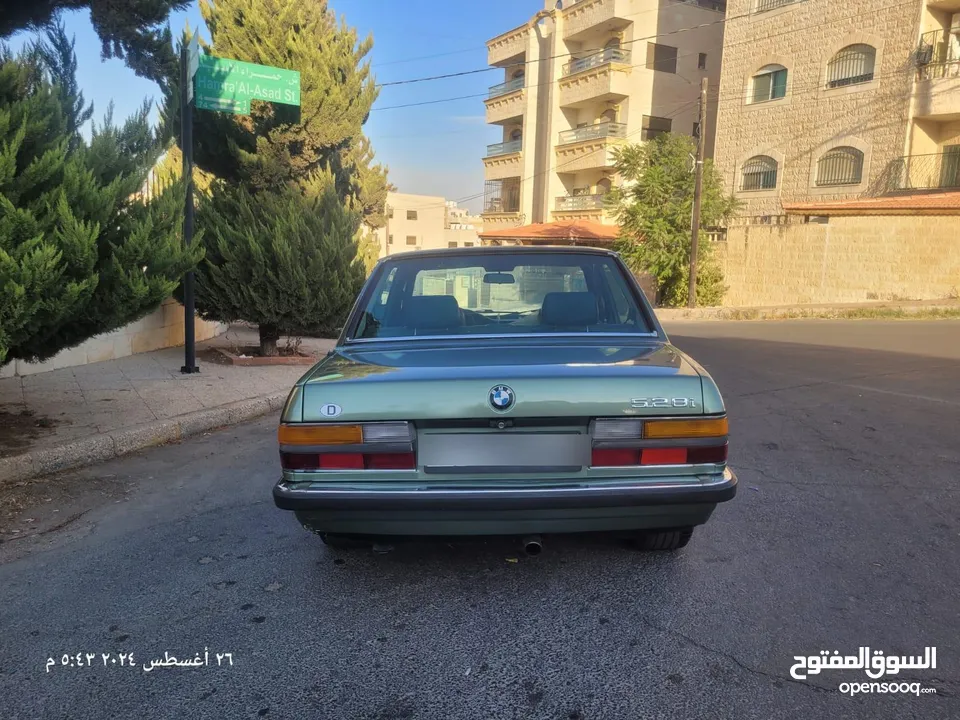 بي ام e28  520 موديل 1986