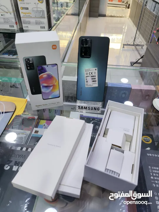 جهاز القوي NOT 11 PRO PLAS 5G معه شاحنو الاصلي 120W والكرتونه جيجا 256 رام 16 متوفر توصيل
