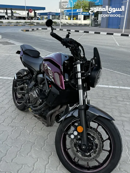 Yamaha MT-07 2018  Violet  16k Mileage