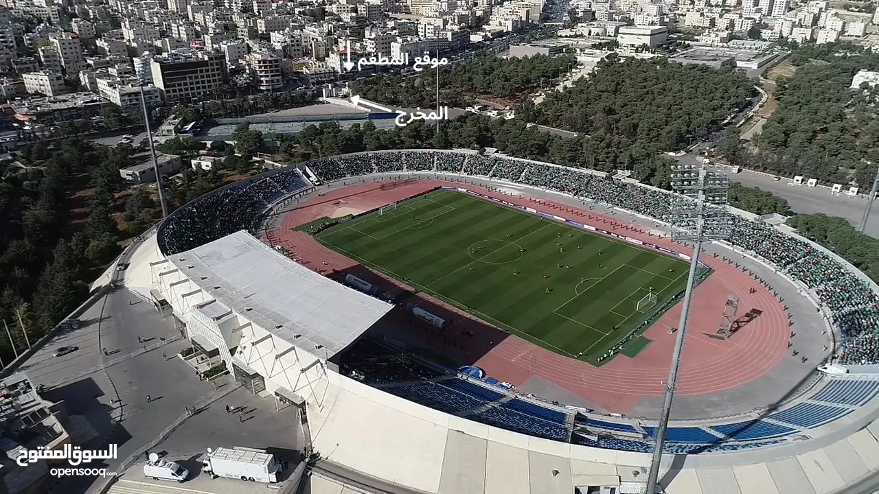 مطعم للبيع او الضمان في عمان المدينة الرياضية شارع المعارض