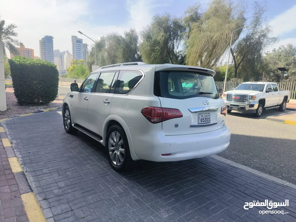 السالميه انفنتي QX80 موديل 2014 V8