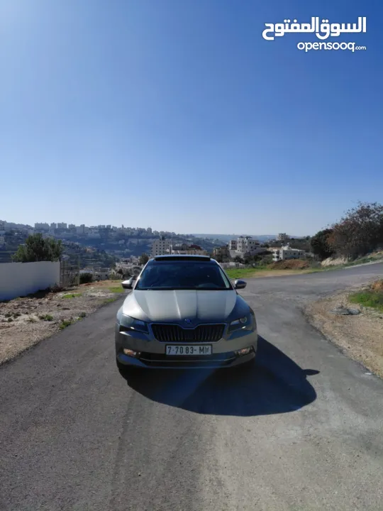 سكودا سوبيرب 4 /4 280 حصان فل فل بانوراما اصتطفاف ذاتي ايد اولا تامين وترخيص شامل لسنه