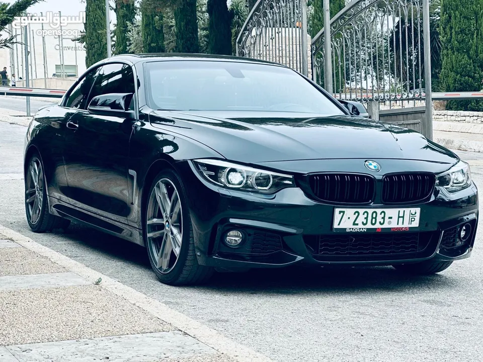 Bmw 420i  للبيع دفعه 70-100 وشيكات سنتين
