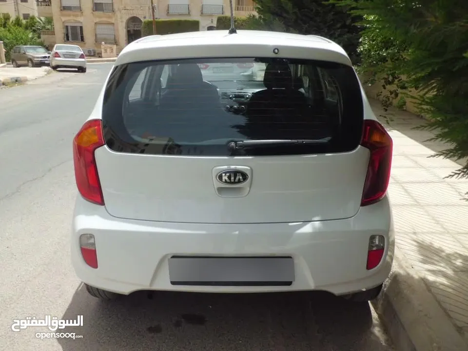 كيا بيكانتو 2013 أبيض للبيع نقدا أو تقسيط