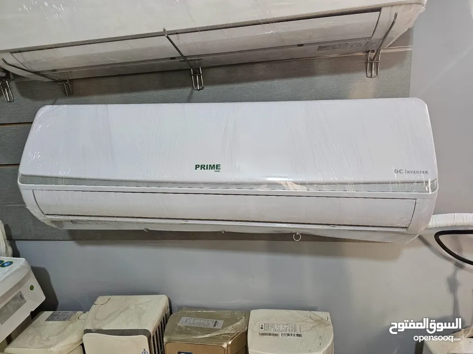 مكيف 1 طن مستعمل بحالة الوكاله  REYX مصنع ميديا فل انفيرتر توب نضافه شامل التركيب