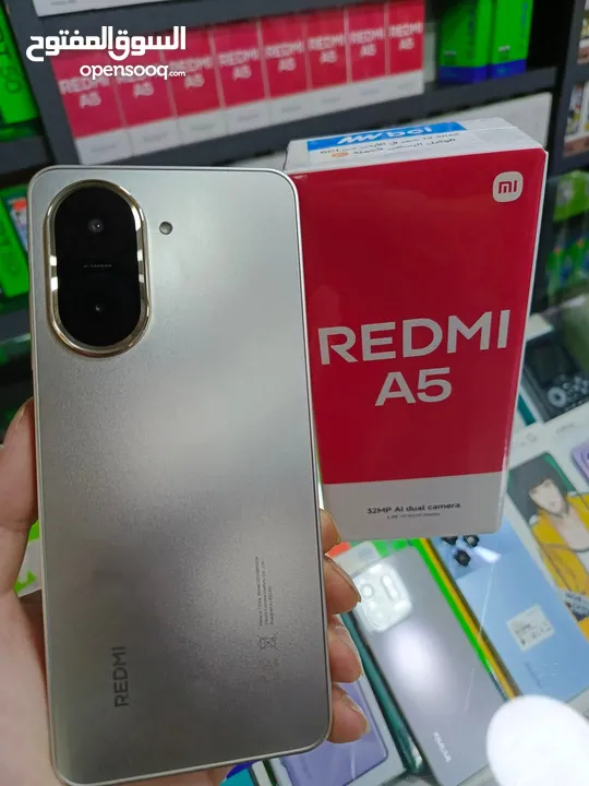 جهاز جديد بالكرتونة Radmi A5 رام 6 جيجا 128 مكفول سنة متوفر توصيل