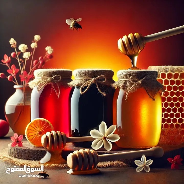 عسل طبيعي 100% وجميع منتجات النحل  مؤسسة كاشور  للعسل الطبيعية