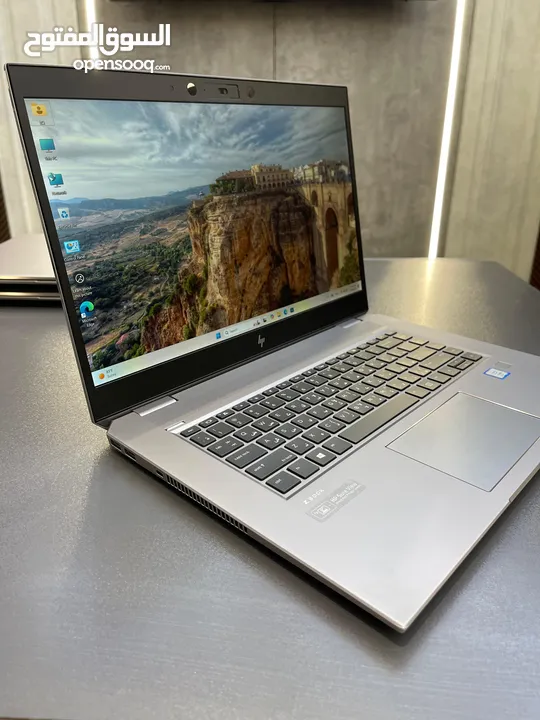 HP ZBOOK 15 G5 STUDIO WORKSTATION لابتوب هندسي قوي جداً  والمصممين سلم وخفيف وانيق شبة جديد