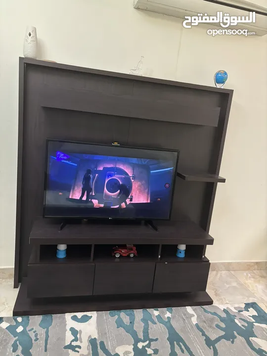 Tv unit brown