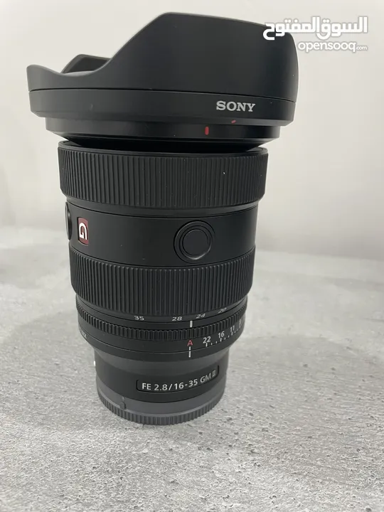 عدسة سوني sony 16-35 GM II F2.8 Lens