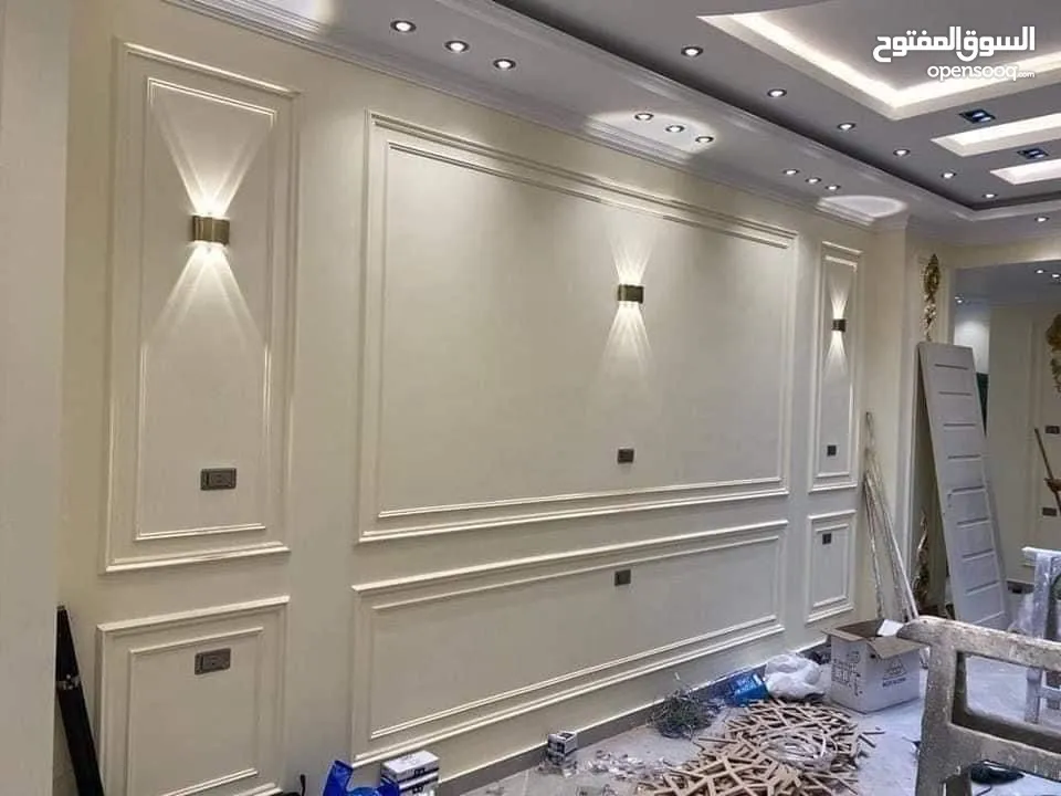 Gypsum board all Design and paint all Maintenance