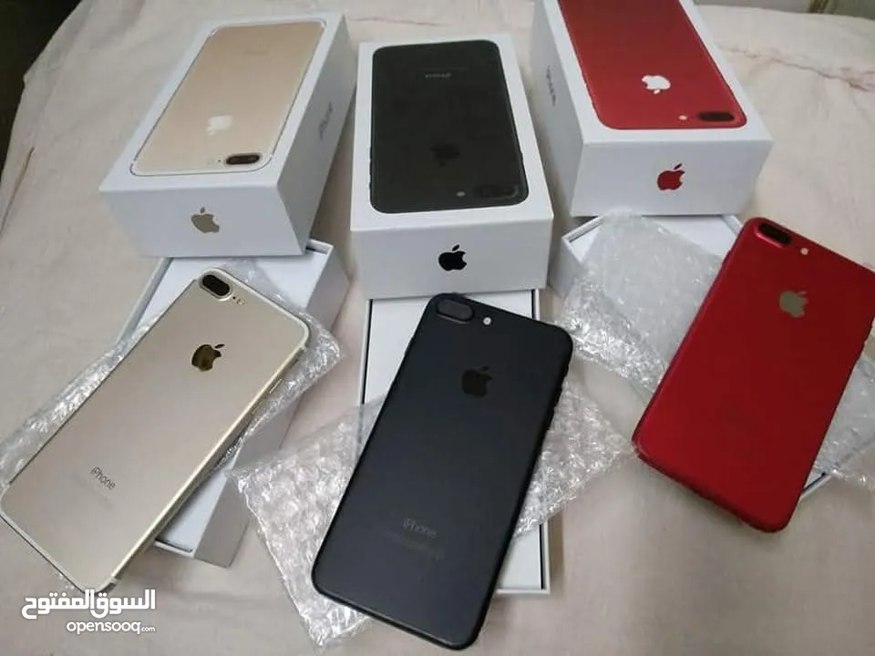 ايفون 7 بلس الاصلي جيجا 32 و 128  بطاريات مشكل أغراضة الأصلية متوفر توصيل