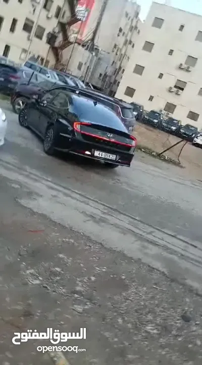 هيونداي سوناتا 2022 لون اسود ملوكي فحص كامل جمرك حديث ممتازه بدون حوادث هايبرد