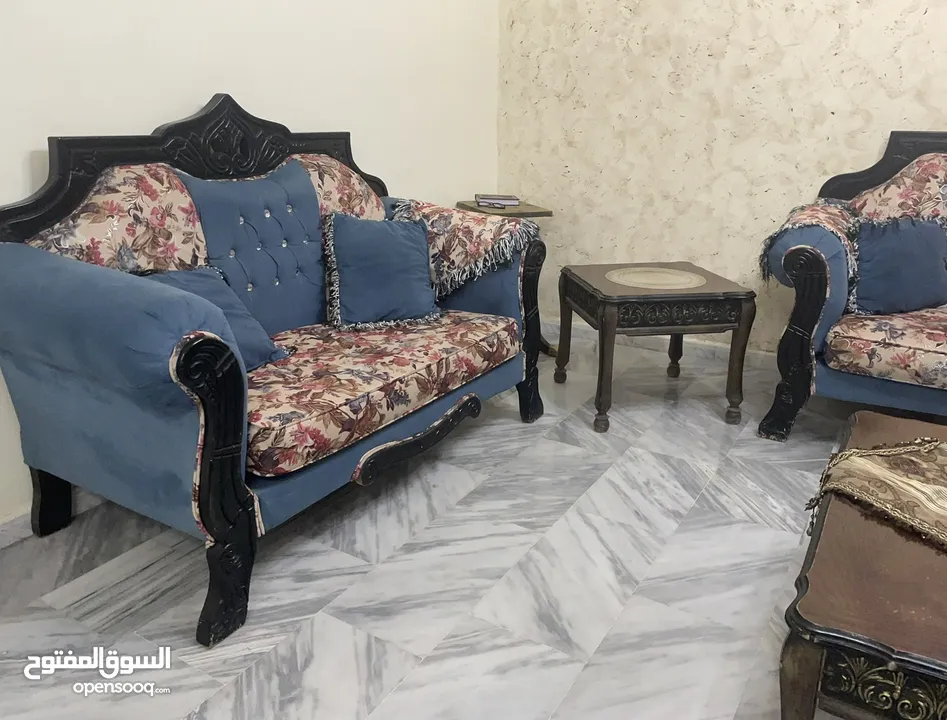 طقم كنب 7 مقاعد  مستعمل