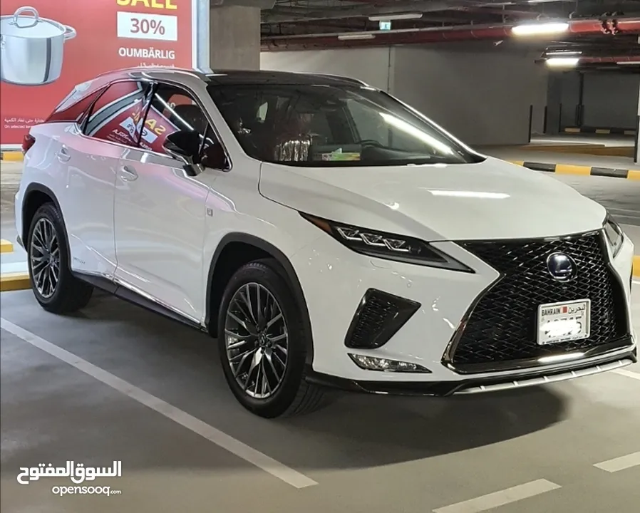 للبيع لكزس RX450h f-sport 2020 clean title