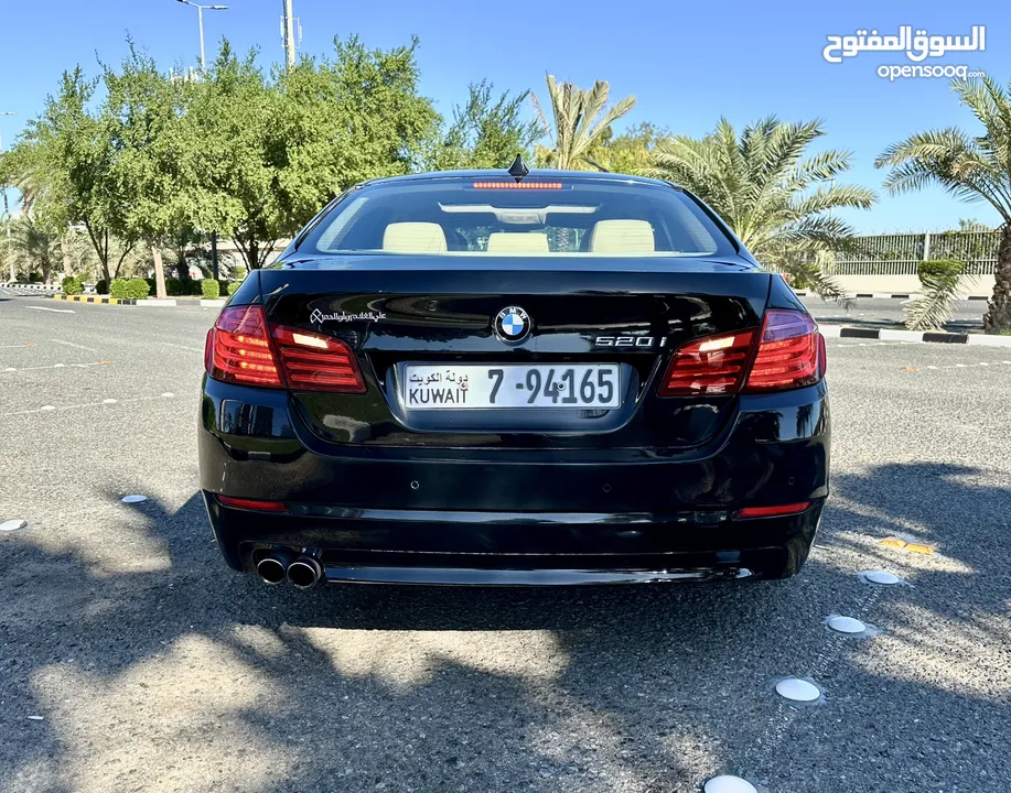 ‏BMW 520 I 2015 العداد 215 السعر 3250
