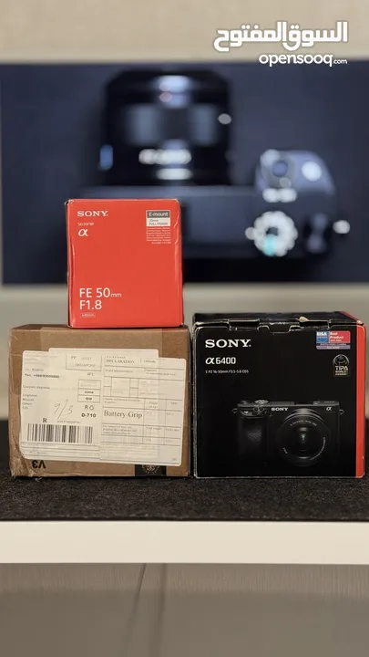 Sony a6400 for sale with all accessories