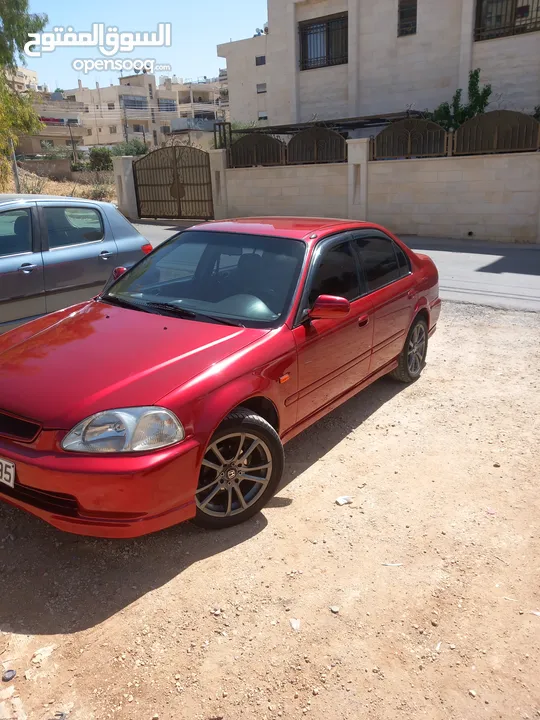 هوندا سيفك موديل 1998 للبيع فقط  متور 1500cc اقتصاد