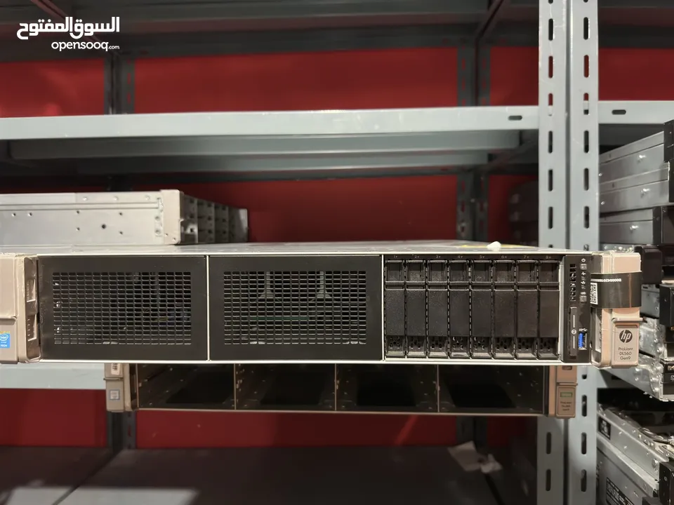 Hp Server 2U سيرفر Rack.  4x CPU Xeon 18Core 46mb cache/ total 72core 188mb cache / 144Thread