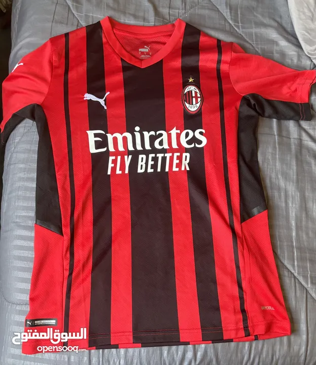 AC Milan Home Jersey 2021/22 – Authentic Puma In Mint Condition Official Puma Shirt With Serial Num