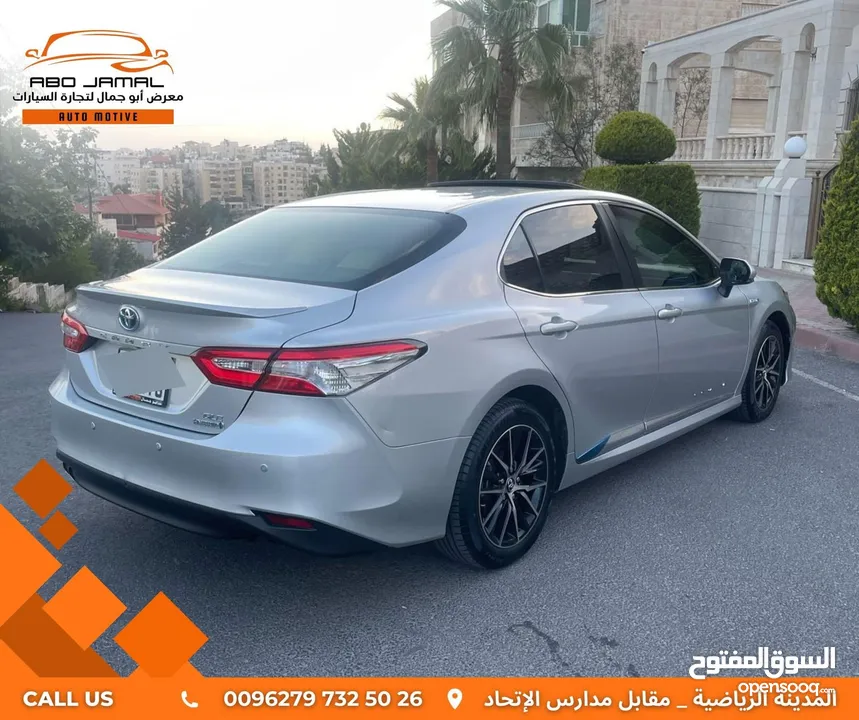 تويوتا كامري موديل 2019 فحص كامل 7 جيد فل مع فتحة بحالة الوكالة