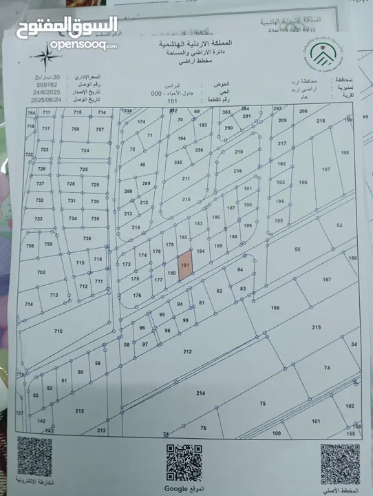 ارض للبيع بي اربد هام.