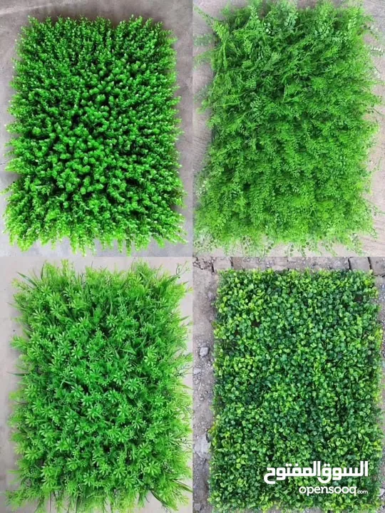 عشب جداري & عشب صناعي & نجيل صناعي & grass wall & wall grass & green wall