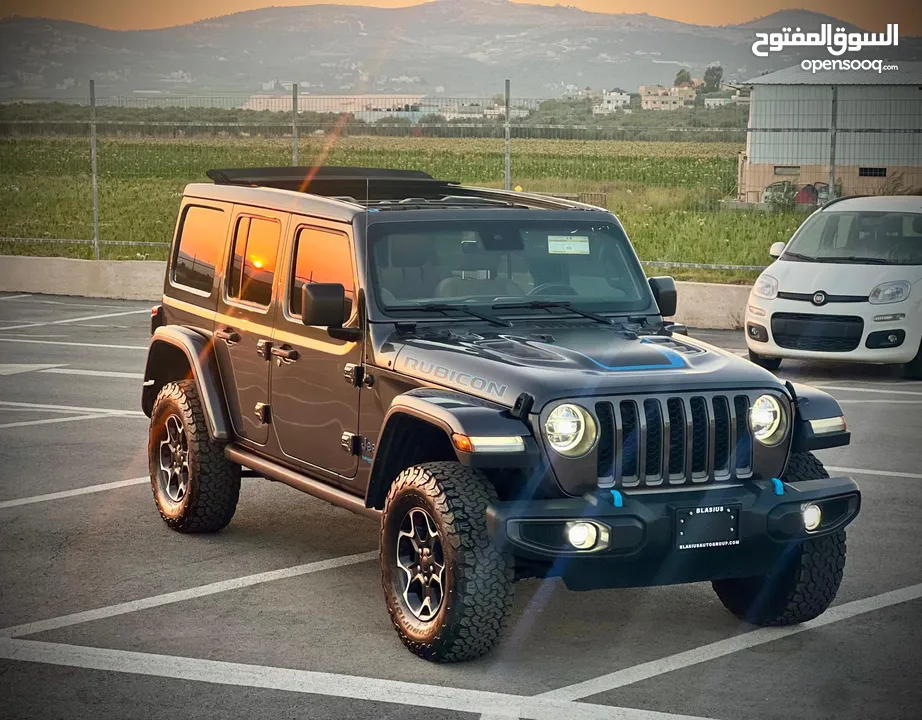 ‏  JEEP WRANGLER RUBICON Hybrid Plug IN Full  جيب روبيكون الجديد هايبرد كهرباء+ بنزين 2022-