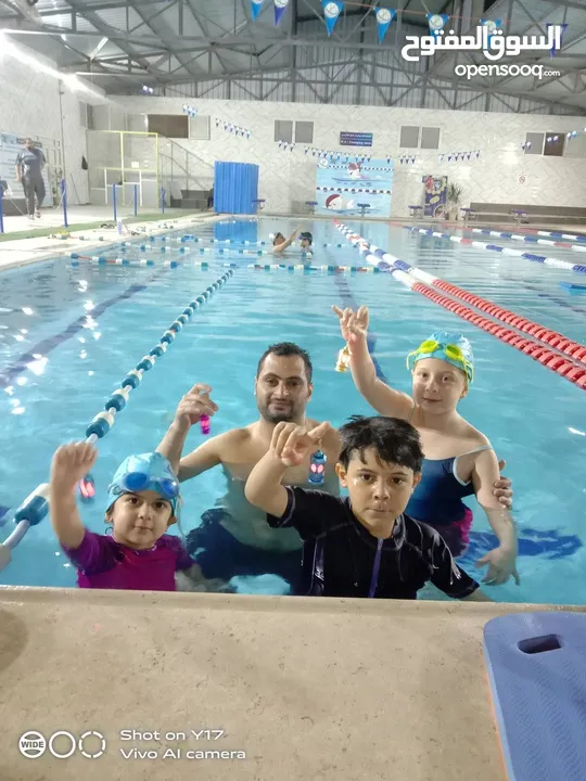 استمتع بتعلم السباحة  التدريب الخاص                               Enjoy learning swimming