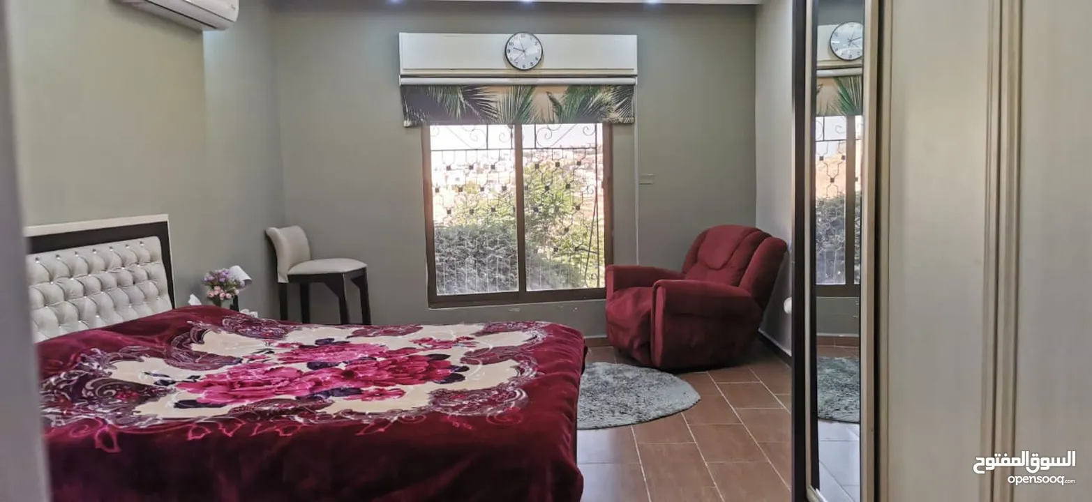 شقة مفروشة مطلة على كريدور عبدون اعلان رقم (O489)