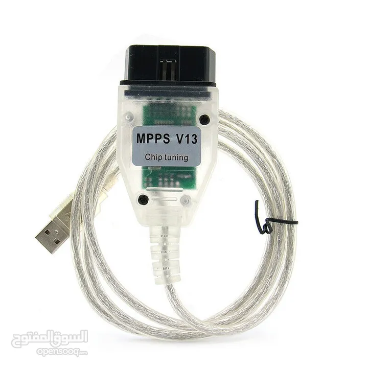 SMPS MPPS V13.02 ECU Chip Remap Tuning Flash OBD2 Interface K+CAN USB Cable