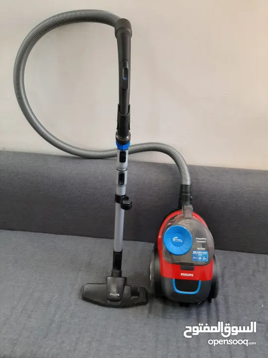 مكنسة باور برو كومباكت بدون كيس من فيليبس، قدرة 1900 واطPhilips PowerPro Compact Bagless Vacuum