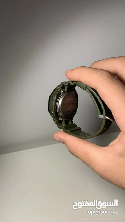 ساعه g shock للبيع رجاليه بلون مميز زيتي فخمه جدا