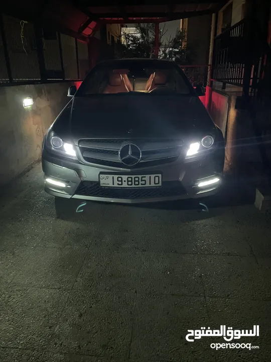 مرسيدس c250 صفر حوادث بحالة الشركة