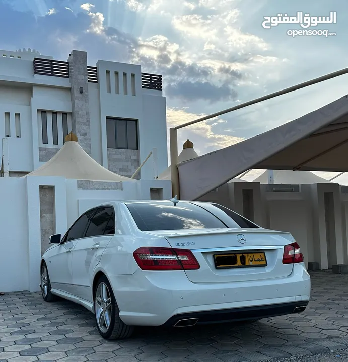 ميرسدس E350 2012  المميزة فورماتك بحالة الوكالة