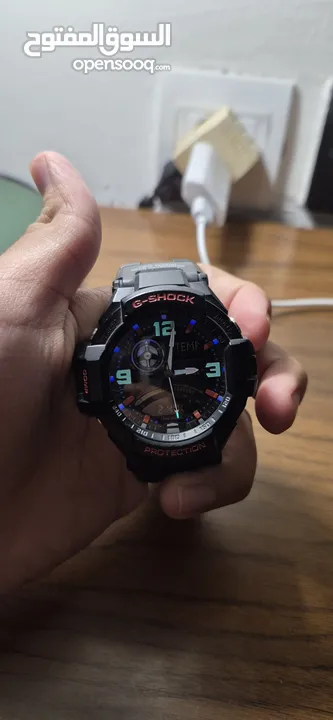 ساعة G-Shock موديل GA.1000 مع مقياس ارتفاع ومقاومة للماء والصدمات وأصلية