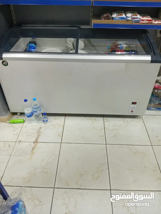 تلاجة بابين وفريزر وكاله للبيع