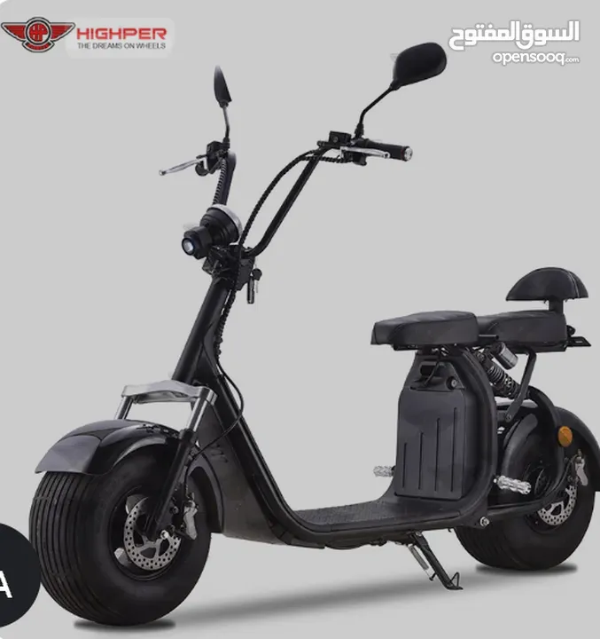 مطلوب دراجه كهربائيه نضيفه زي الي بالصورة يكون بسعر مناسب داخل عمان