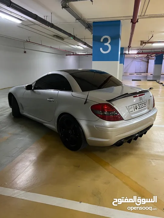 للإيجار فقط من عند ليون جروب اسعار تناسب الجميع  سيارة العشاق SLK مرسيدس